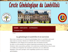 Tablet Screenshot of genelunevillois.org